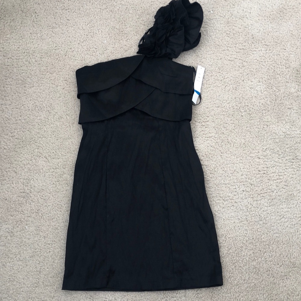 NWT Black Cocktail Dress- Large (Juniors)